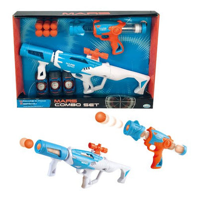 Fucile giocattolo Ods 42968 MARS Sparapalline Combo Set con pistola