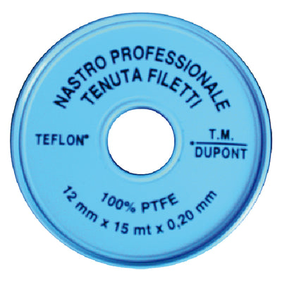 NASTRO TEFLON 'PROFESSIONALE' 3/4 x 15 mt. x 0,2 mm
