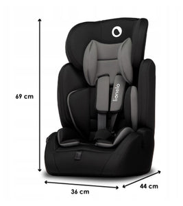 Car seat Levi 9-36kg (LO-LEVI-SIMPLE-BLACK) Brandline Group Spzoo (Lionelo)