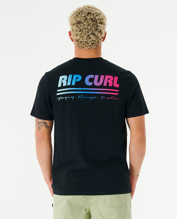 T-Shirt Uomo Rip Curl Surf Revival Decal Maniche Corte Moda/Uomo/Abbigliamento/T-shirt polo e camicie/T-shirt Snotshop - Roma, Commerciovirtuoso.it
