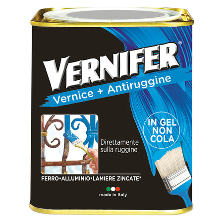 VERNICE ANTIRUGGINE 'VERNIFER' Ml. 750 - alluminio (4897) Arexons
