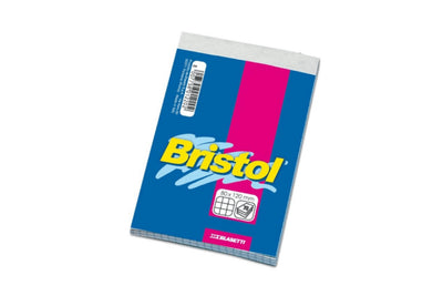Blocco Notes 8x12 Bristol 5mm cf.10 pezzi Blasetti