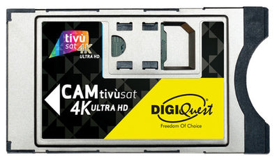 Digiquest Cam TivÃ¹sat 4K Ultra HD Modulo di accesso condizionato (CAM) - (DGQ CAM BUNDLETVSAT4K TIVUSAT 4K)