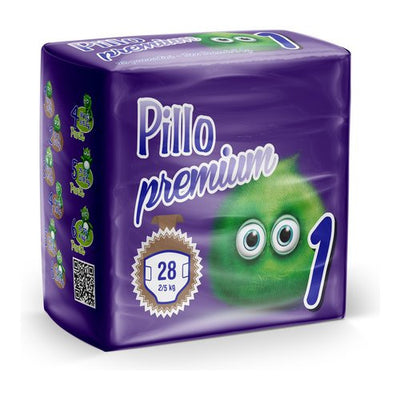 PILLO Pannolini 2-5 kg 1 Newborn PREMIUM