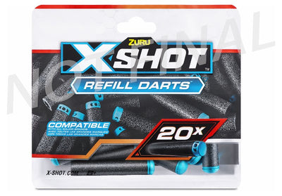 X-SHOT Excel 20PK Refill Darts Zuru