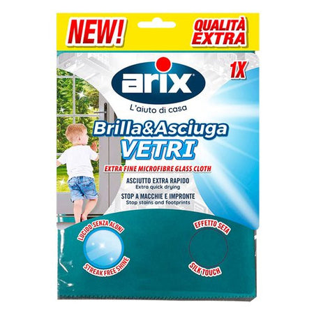 ARIX Panno microfibra Brilla & Asciuga Vetri 28489