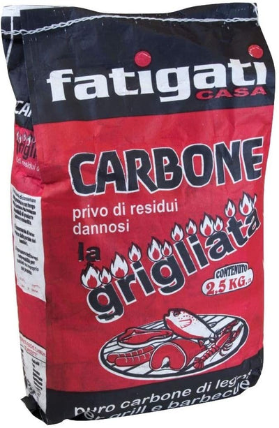 Carbonella Carbone Legno Vegetale Sacchetto 2,5kg Barbecue Grill Grigliata Brace Articoli da Giardino > Barbecue > Prodotti Da Esterno Trade Shop italia - Napoli, Commerciovirtuoso.it