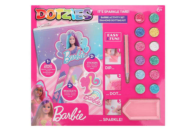 Dotzies Barbie Activity Set Diamond Dotz