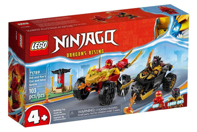 Ninjago Battaglia auto e moto Kai e Ras Lego