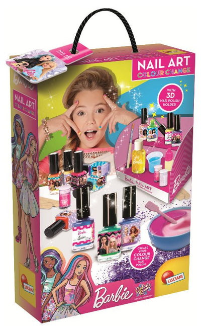 Liscianigiochi Set Barbie Nail Art Color Change, 97982