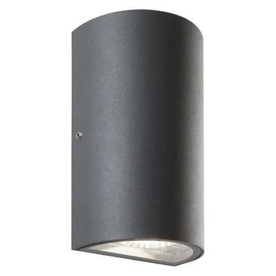 APPLIQUE DOPPIO LED 'TRUMP' 12 W 700 lumen - grigio Sovil