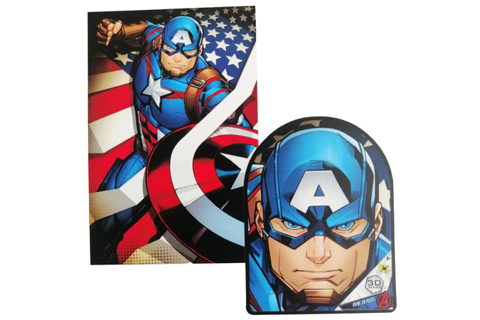 Puzzle 3D Latta Capitan America Avengers
