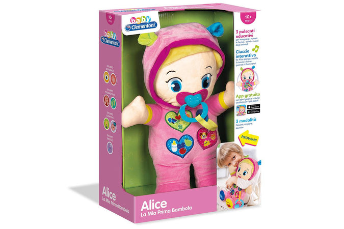 Alice la Mia Prima Bambola Baby Clementoni