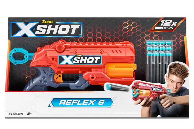 X-Shot Excel Reflex 12 dardi Grandi Giochi