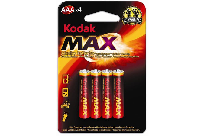 Pile alkaline da 4 ministilo Kodak