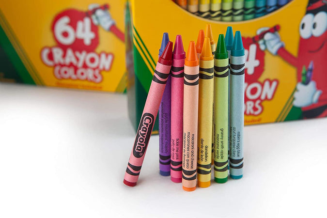 Pastelli a cera 64 pezzi Crayola