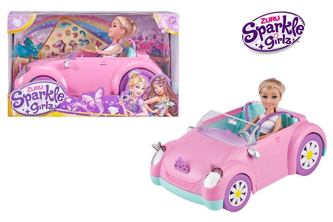 Sparkle Girlz Auto Cabrio con bambola