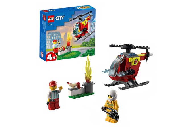 City Elicottero Antincendio Lego