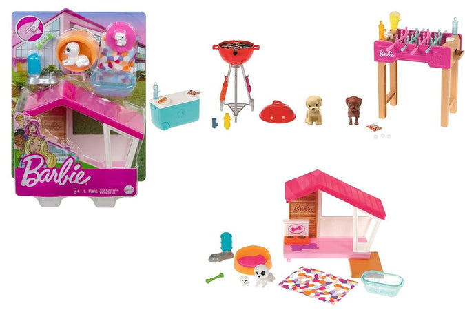 Barbie Mini Story Playset con Cucciolo