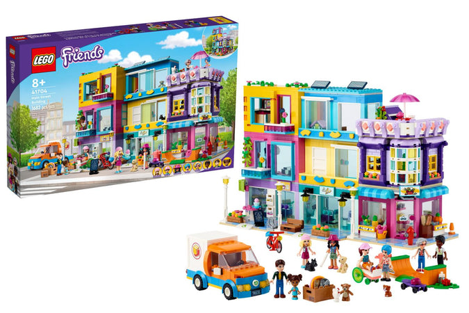 Friends Edificio della Strada Principale Lego