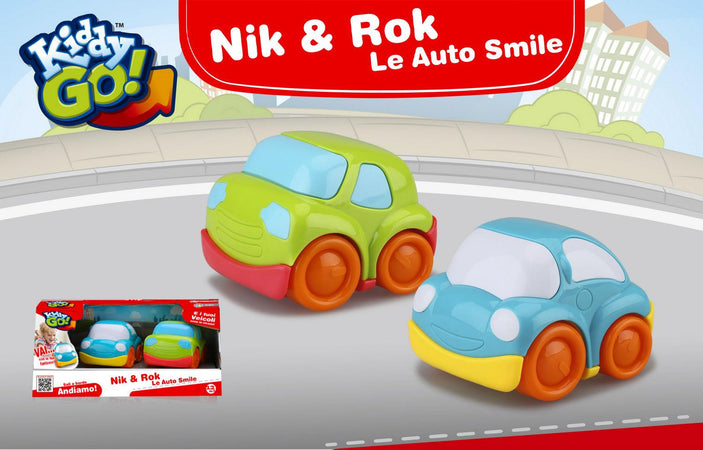 KiddyGO! NiK e RoK Le Auto Smile
