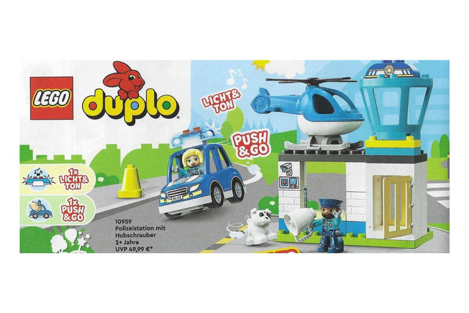 Lego Duplo Stazione di Polizia ed elicottero
