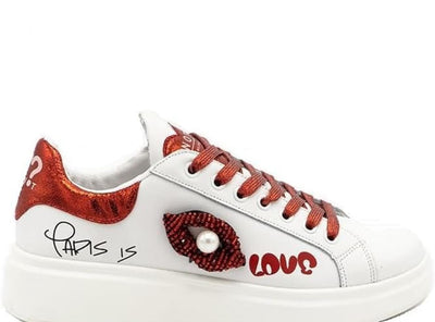 Sneakers Donna Ynot? YNI1415-PARIS Paris is Love