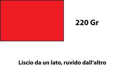 Cartacrea Elle Erre Rosso 35x50 cm 10 prezzi Fabriano