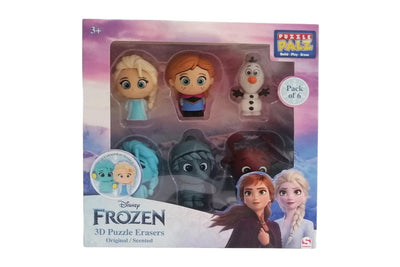 Disney Princess Frozen 6 Gomme 3D