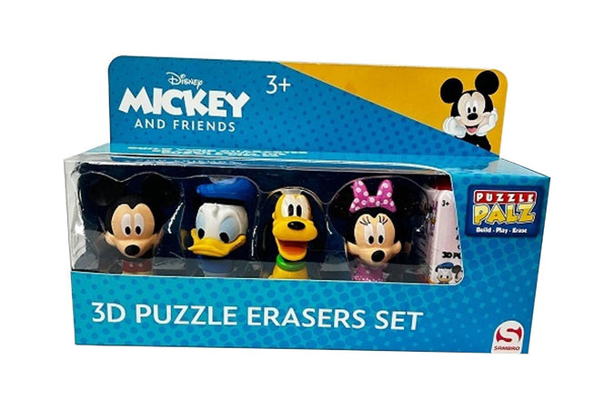 Disney Mickey Pack 6 Gomme 3D