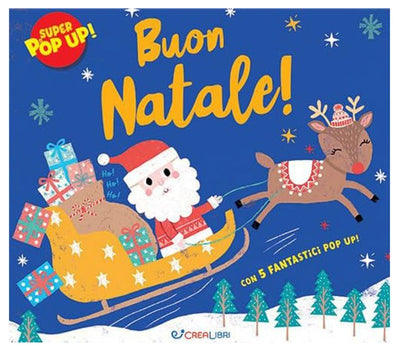 LIBRETTO SUPER POP-UP BUON NATALE Edicart Style Srl (Libri Per Bambini)
