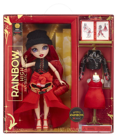 Rainbow High Fantastic Fashion Doll- RED Mgae Enternaiment, Inc (Lol & Na Na Na)