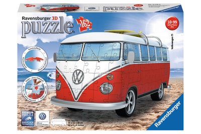 Puzzle 3D Pulmino Volkswagen 162 pezzi Ravensburger