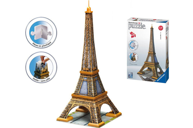 Puzzle 3D Tour Eiffel 216 pezzi Ravensburger