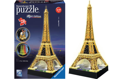 Puzzle 3D Tour Eiffel luminoso 216 pezzi Ravensburger