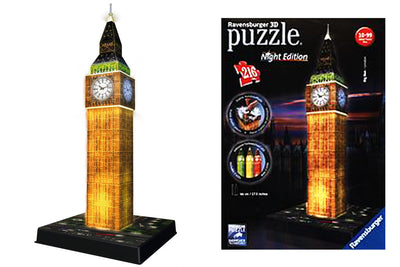 Puzzle 3D Big Ben luminoso 216 pezzi Ravensburger