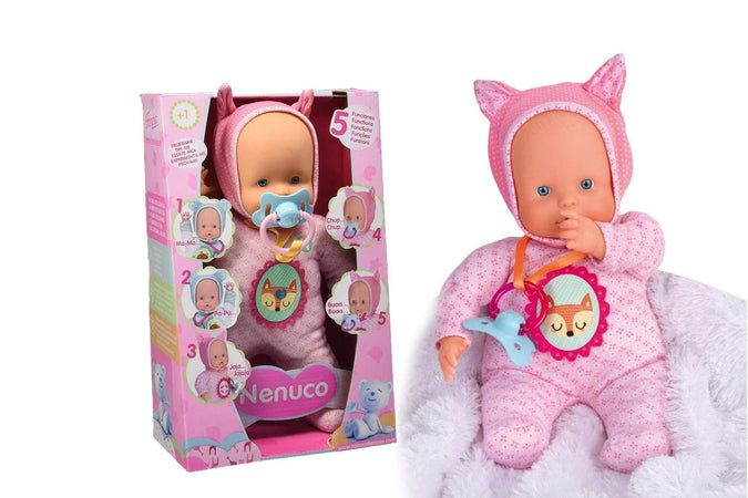 Bambola Nenuco Soft 5 Funzioni 30cm Famosa