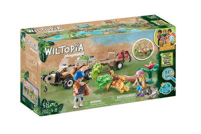 Wiltopia Quad Soccorso Animali Amazzonia Playmobil