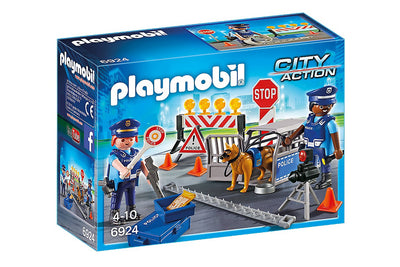 Posto di blocco della polizia Playmobil