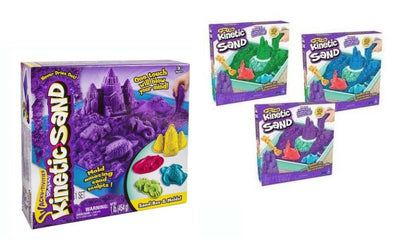 KINETIC SAND Playset Castelli di Sabbia Ass.to New Spin-Master