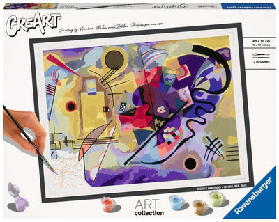 CreArt Serie B Art Collection - Kandinsky: Giallo, rosso, blu Ravensburger