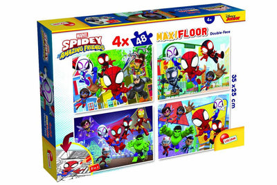 Puzzle Maxi Floor 4x48pz Spidey Lisciani Giochi
