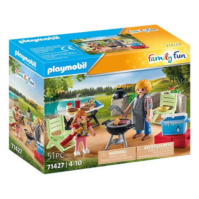 Costruzioni Playmobil 71427 FAMILY FUN Barbecue Camping