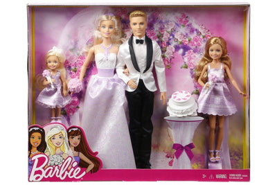 Barbie e Ken con Damigelle Wedding Day