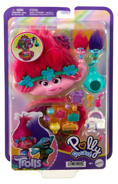Cofanetto Polly Pocket Trolls Mattel
