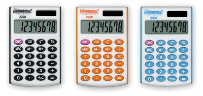 Calcolatrice mini tascabile 8 cifre