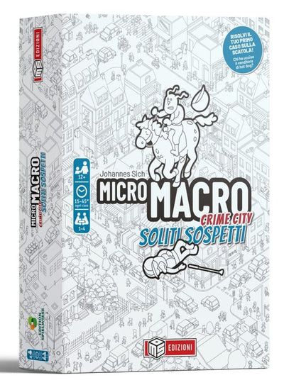 MICROMACRO CRIME CITY SOLITI SOSPETTI Ms Edizioni - Magic Store Srl
