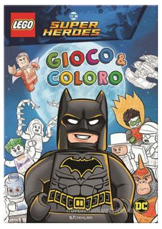 LIBR.LEGO DC GIOCO&COLORO Edicart Style Srl (Libri Per Bambini)