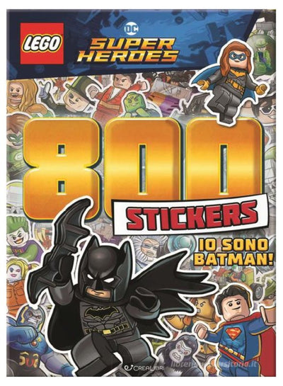 LIBR.LEGO DC 500 STICKERS Edicart Style Srl (Libri Per Bambini)