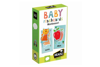 Baby Flashcards Montessori Headu